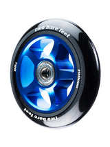 TBF Alloy Series Scooter Wheels - 5 Star (Blue Pair 2 x Wheels)