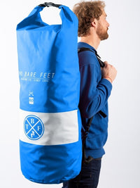 Two Bare Feet 60 Litre Waterproof Dry Bag / Inflatable Surfboard Carry Bag (Blue)