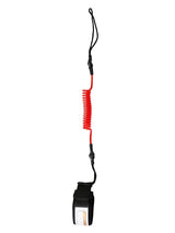 Coiled Bodyboard Leash (Red)