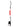 Coiled Bodyboard Leash (Red)