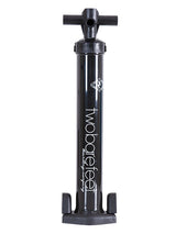 Two Bare Feet Bravo 4 High Pressure High Capacity 27.5psi Inflate/Deflate Dual Action Hand Pump (Black)