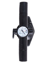 Two Bare Feet Bravo 4 High Pressure High Capacity 27.5psi Inflate/Deflate Dual Action Hand Pump (Black)