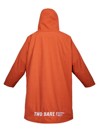 Kids Core Waterproof Changing Robe (Burnt Orange/Sea Green)