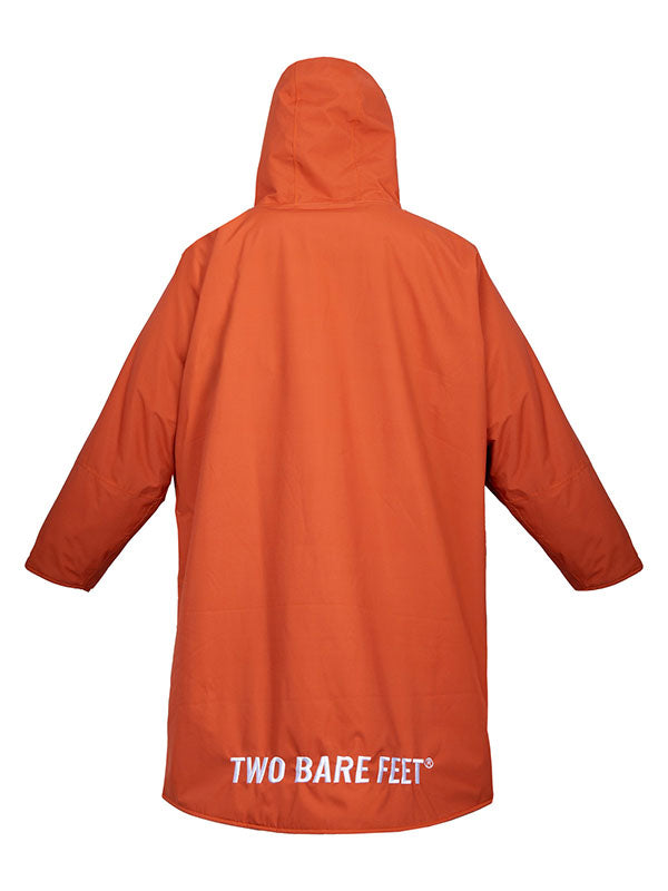 Kids Core Waterproof Changing Robe (Burnt Orange/Charcoal)