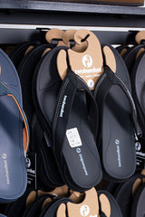 Harbour Mens Flip Flops (Black)