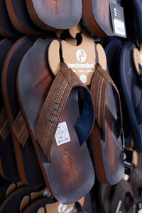 Offshore Mens Flip Flops (Brown)