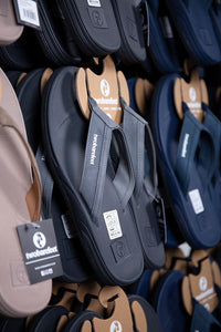 Drift Mens Flip Flops (Grey)