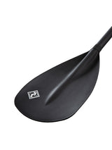 Two Bare Feet 2 Piece Carbon Hybrid SUP Paddle & Bag Package (Black)