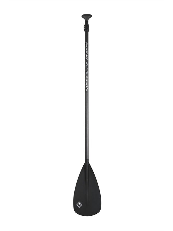 Two Bare Feet 3 Piece Carbon Hybrid SUP Paddle