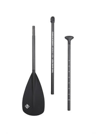 Two Bare Feet 3 Piece Carbon Hybrid SUP Paddle