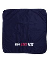 Two Bare Feet Changing Mat (Marine Blue/Red)