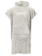 Two Bare Feet Adults Towelling Changing Robe (Stone)