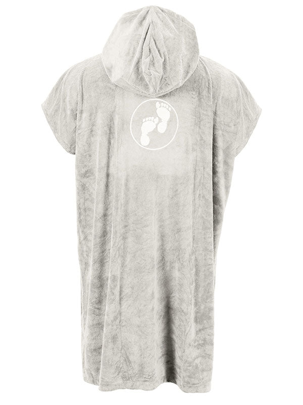 Two Bare Feet Adults Towelling Changing Robe (Stone)