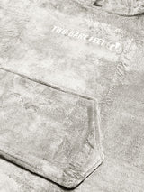 Two Bare Feet Adults Towelling Changing Robe (Stone)