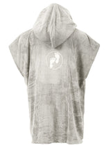 Two Bare Feet Kids Towelling Changing Robe (Stone)