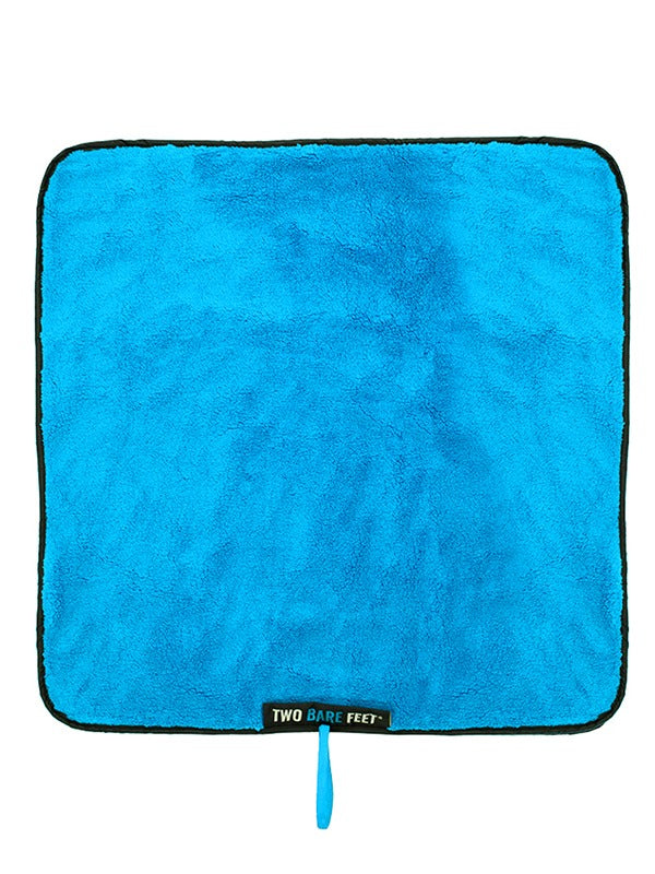 Two Bare Feet Changing Mat (Black/Blue)