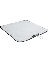 Two Bare Feet Changing Mat (Black/Grey)