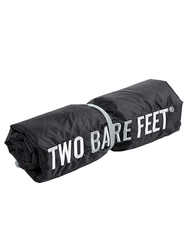 Two Bare Feet Changing Mat (Black/Grey)