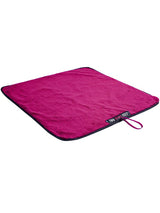Two Bare Feet Changing Mat (Black/Raspberry)