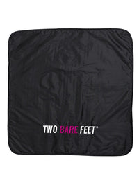 Two Bare Feet Changing Mat (Black/Raspberry)