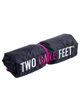Two Bare Feet Changing Mat (Black/Raspberry)