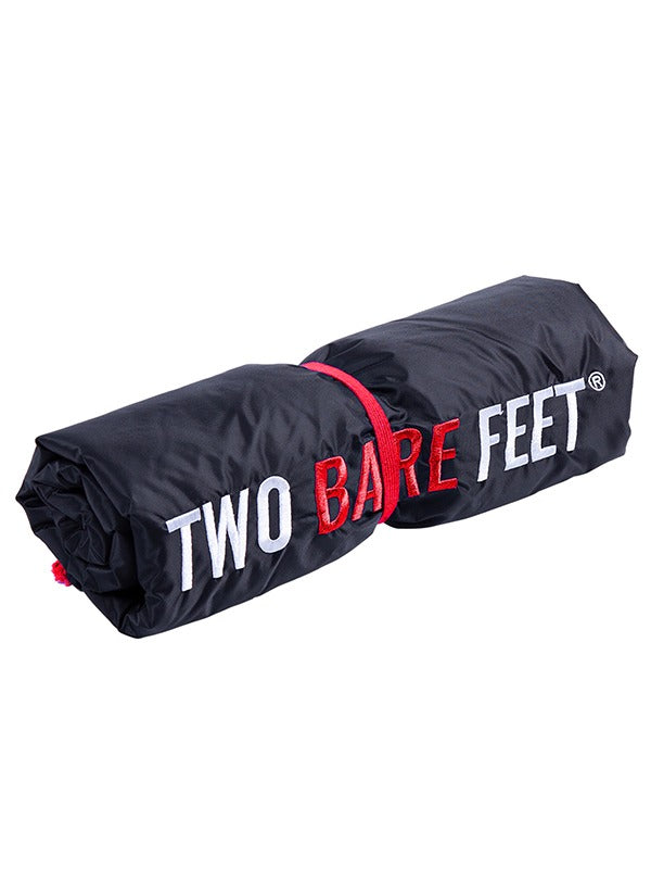 Two Bare Feet Changing Mat (Black/Red)