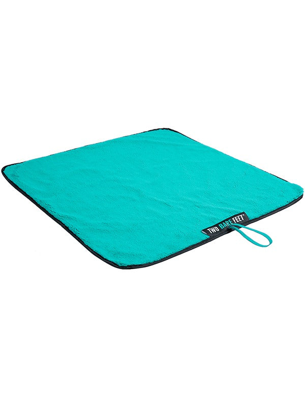 Two Bare Feet Changing Mat (Black/Teal)