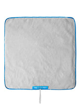 Two Bare Feet Changing Mat (Blue/Grey)