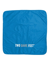 Two Bare Feet Changing Mat (Blue/Grey)