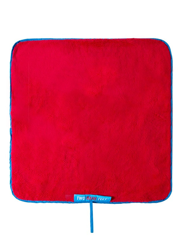 Two Bare Feet Changing Mat (Blue/Red)