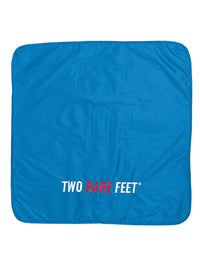 Two Bare Feet Changing Mat (Blue/Red)