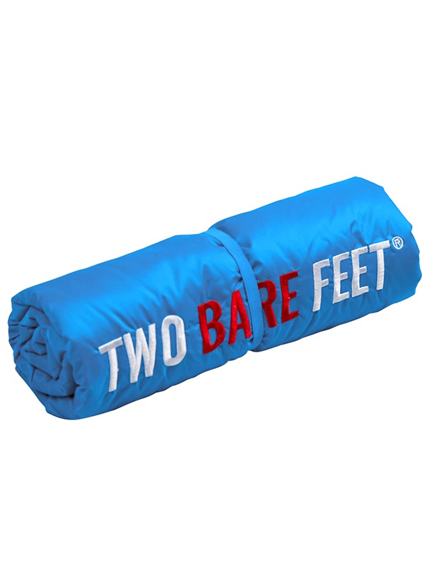 Two Bare Feet Changing Mat (Blue/Red)