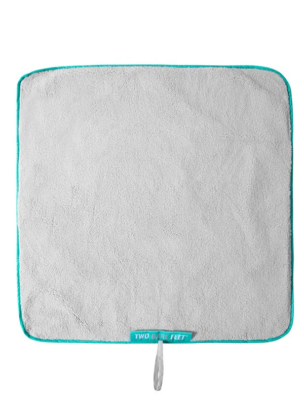 Two Bare Feet Changing Mat (Teal/Grey)