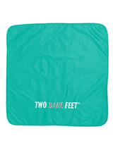 Two Bare Feet Changing Mat (Teal/Grey)