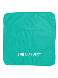 Two Bare Feet Changing Mat (Teal/Grey)