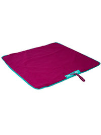 Two Bare Feet Changing Mat (Teal/Raspberry)
