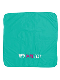Two Bare Feet Changing Mat (Teal/Raspberry)