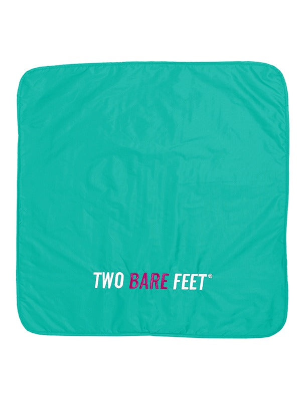 Two Bare Feet Changing Mat (Teal/Raspberry)