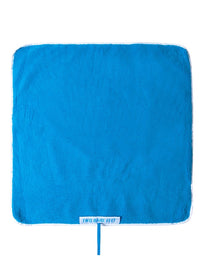 Two Bare Feet Changing Mat (White/Blue)