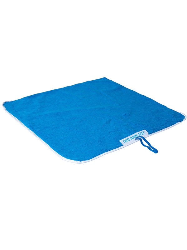 Two Bare Feet Changing Mat (White/Blue)