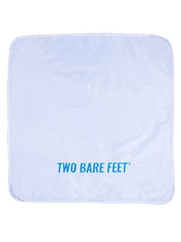 Two Bare Feet Changing Mat (White/Blue)