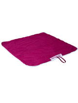 Two Bare Feet Changing Mat (White/Raspberry)