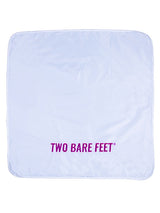 Two Bare Feet Changing Mat (White/Raspberry)