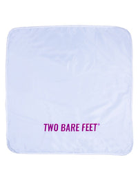 Two Bare Feet Changing Mat (White/Raspberry)