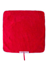 Two Bare Feet Changing Mat (White/Red)