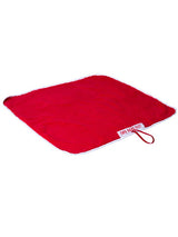 Two Bare Feet Changing Mat (White/Red)