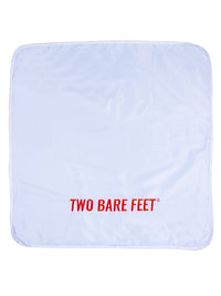 Two Bare Feet Changing Mat (White/Red)