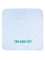 Two Bare Feet Changing Mat (White/Teal)