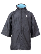 Two Bare Feet Classic Print Weatherproof Changing Robe (Ice Blue)