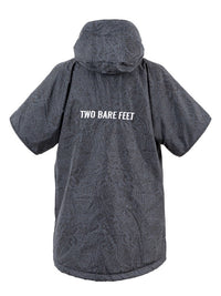 Two Bare Feet Kids Classic Print Weatherproof Changing Robe (Ice Blue)